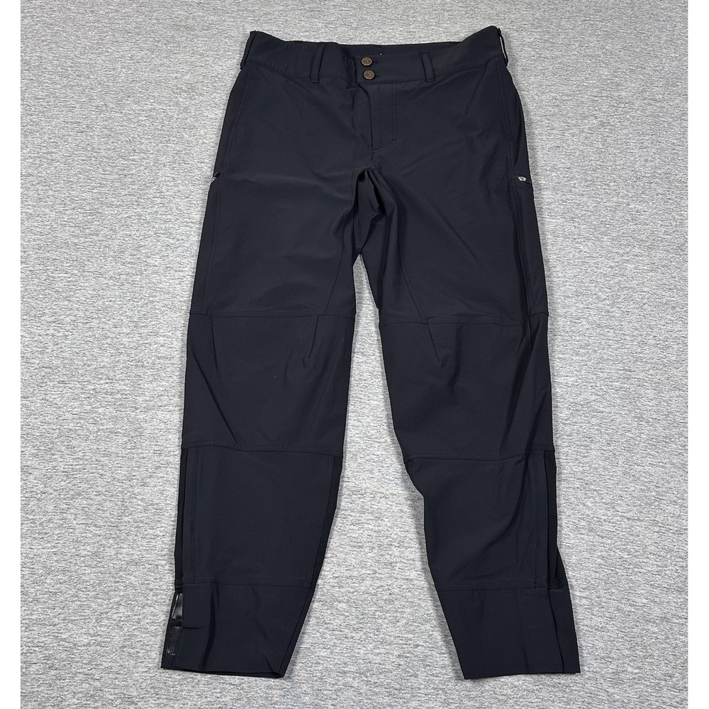 Wild Rye Pants Womens 14 Black Performance Stretch Outdoor Hiking Biking